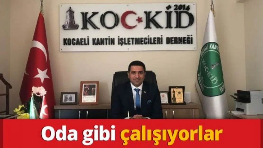 Oda gibi çalışıyorlar