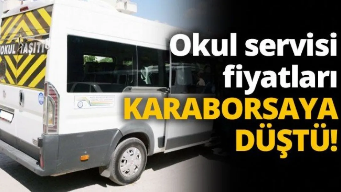 Okul servisi fiyatları KARABORSAYA DÜŞTÜ!