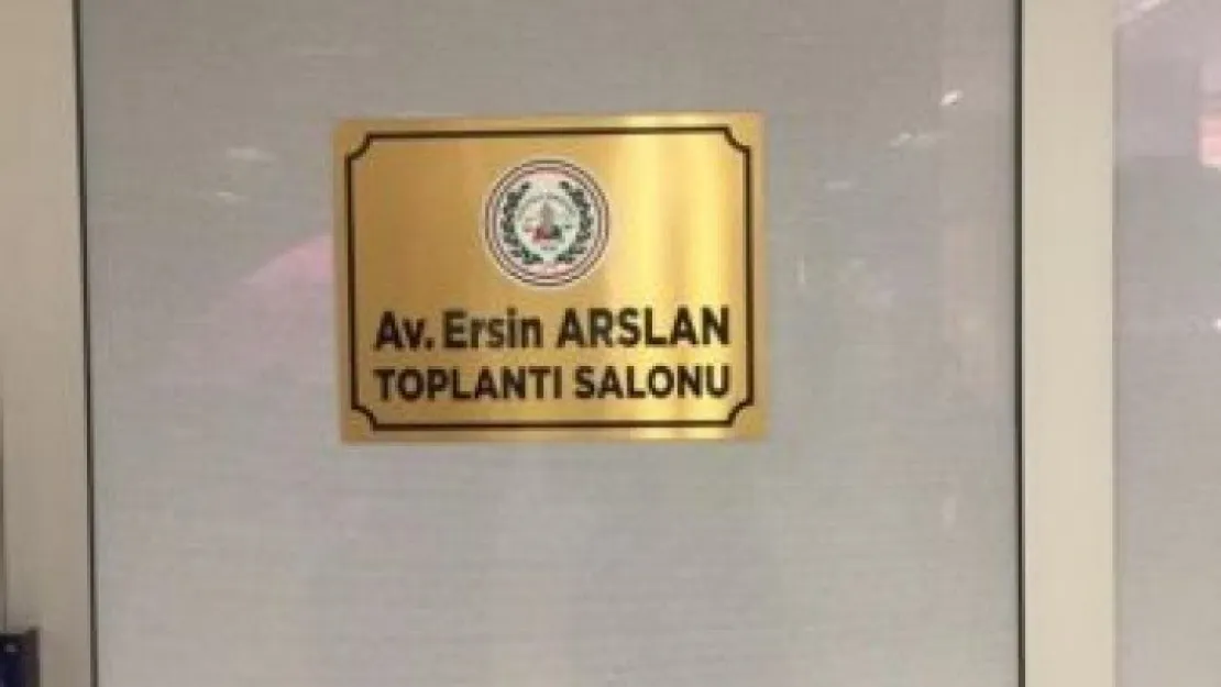 Öldürülen avukatın ismi adliyede yaşatılacak