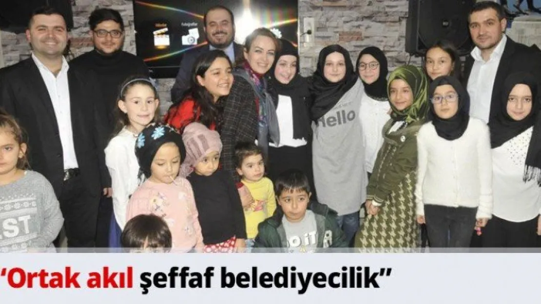 'Ortak akıl şeffaf belediyecilik'