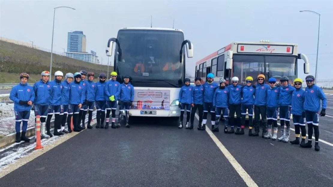 Osmangazi'den Çanakkale'ye kadar pedal çevirecekler