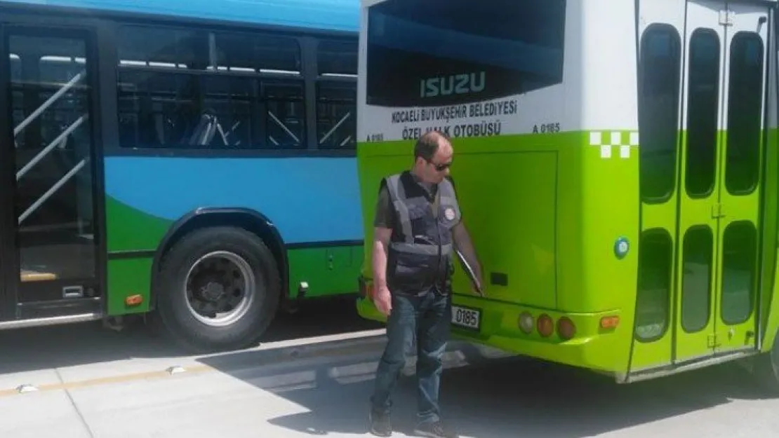 Otobüs sürücülerine ceza yağdı
