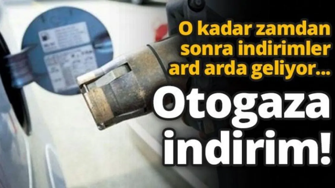 Otogaza indirim!