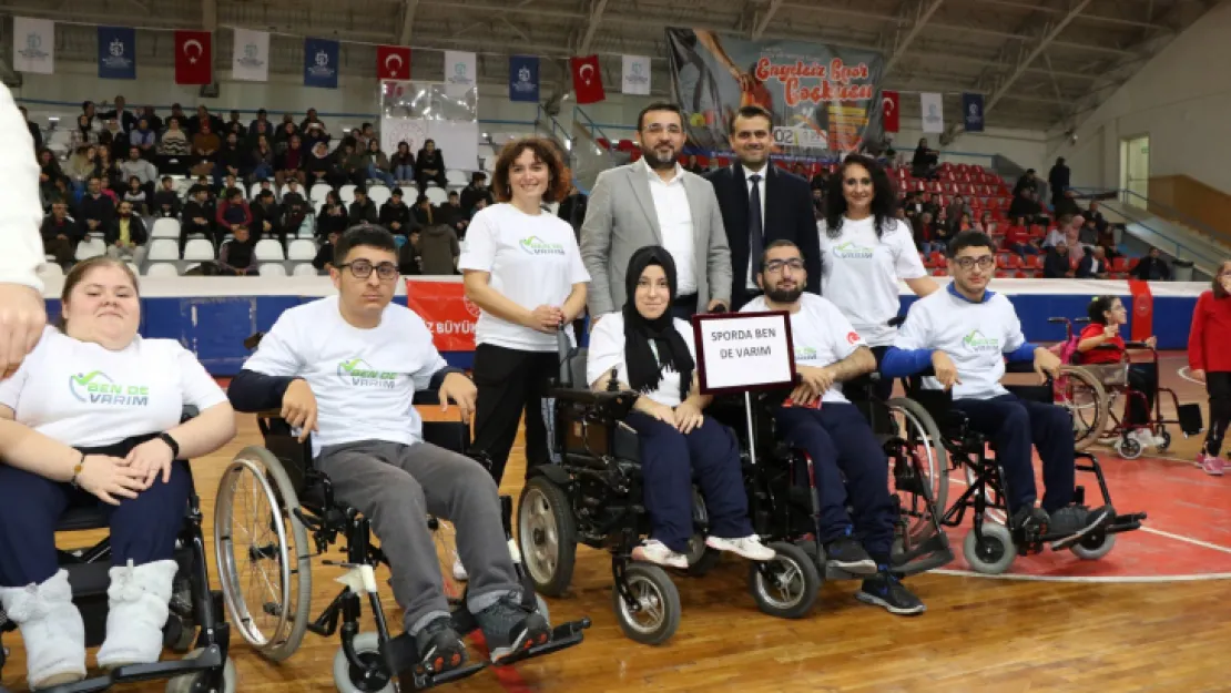 Özel bireyler 'Engelsiz Spor Coşkusu'nda