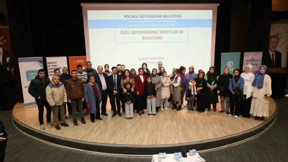 Özel gereksinimli bireylere özel beslenme semineri