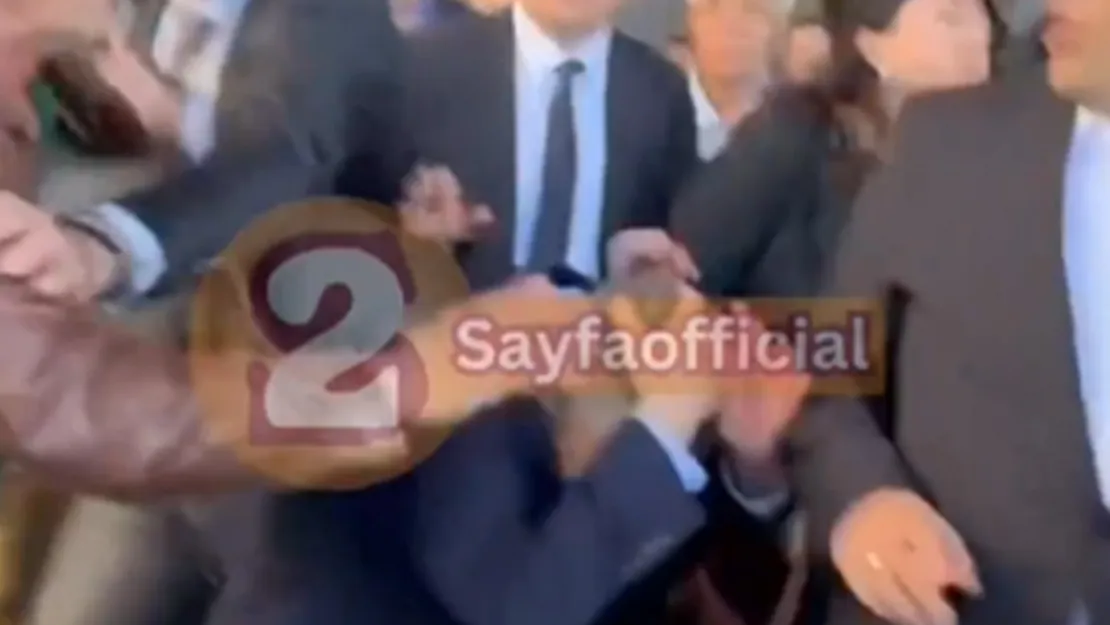 Özgür Özel'e yumruklu saldırı