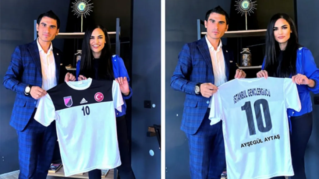 Özgür Subaşı'ndan Sunucu Ayşegül Aytaş'a ziyaret
