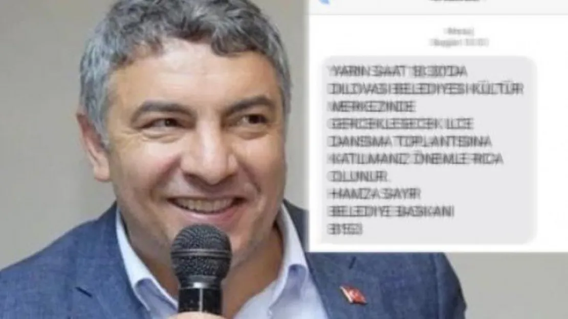 Personeli zorla Ak Parti toplantısına mı götürüyor?
