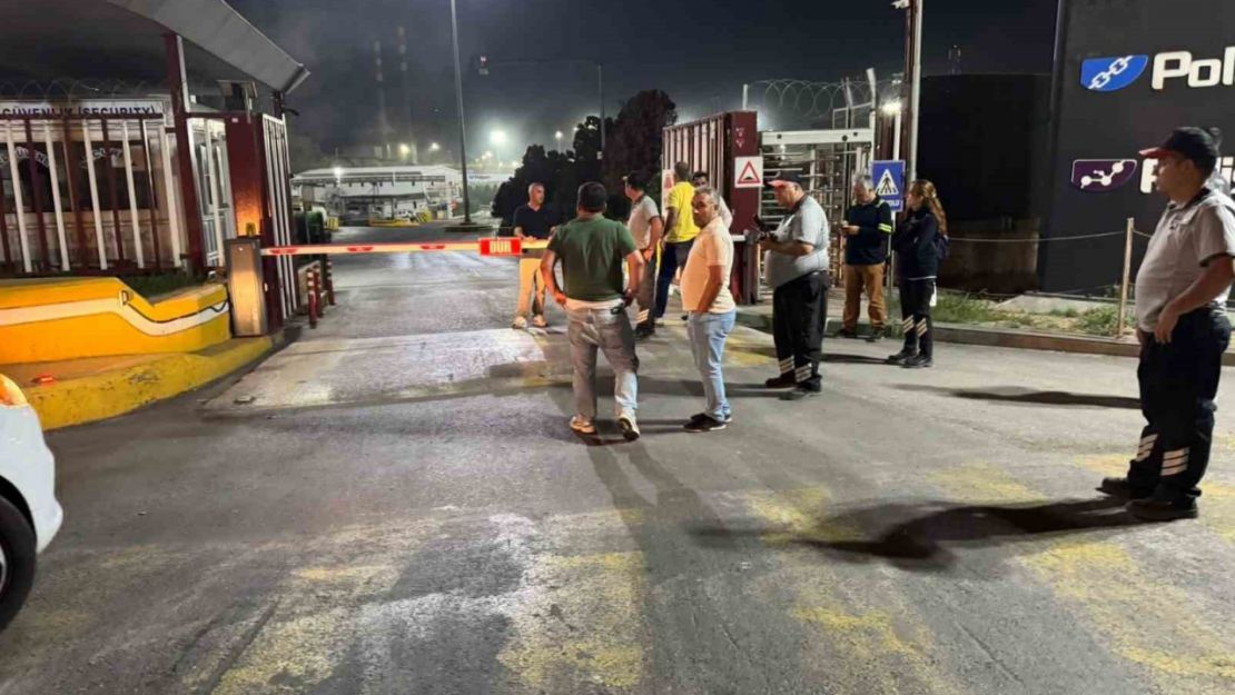 Polisan'da kimyasal sızıntı