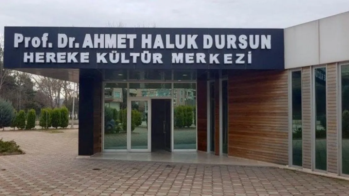 Prof. Dr. Dursun'un adı Hereke'de yaşatılıyor
