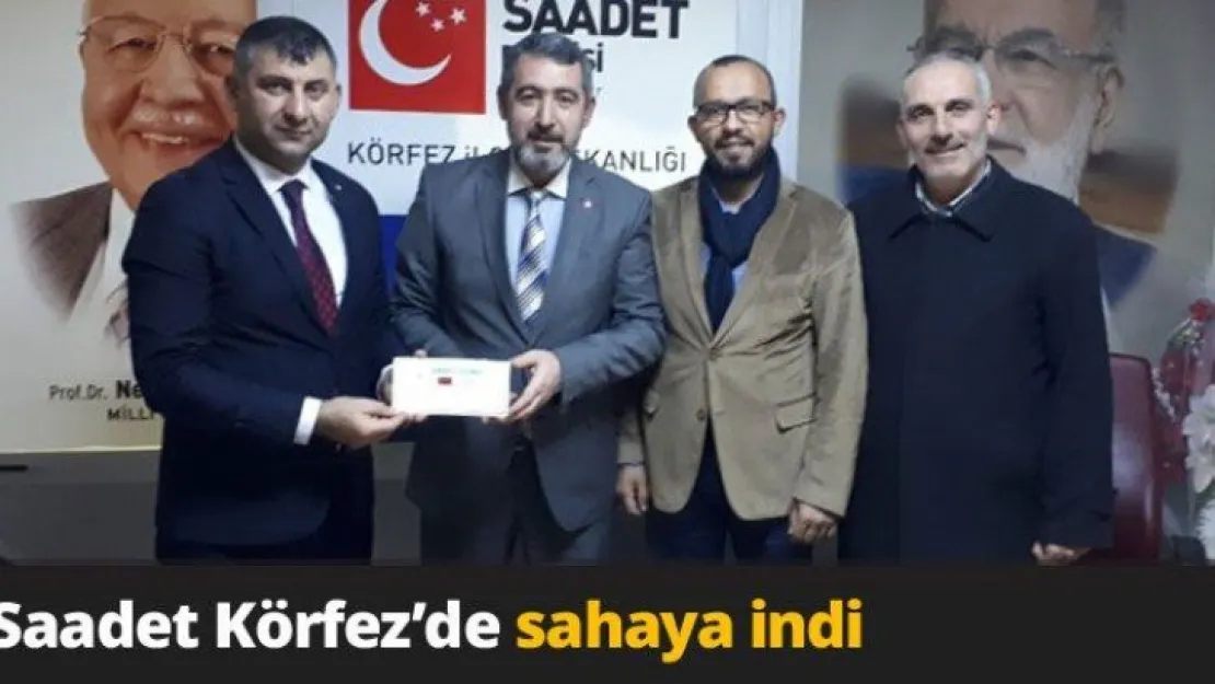 Saadet Körfez'de sahaya indi