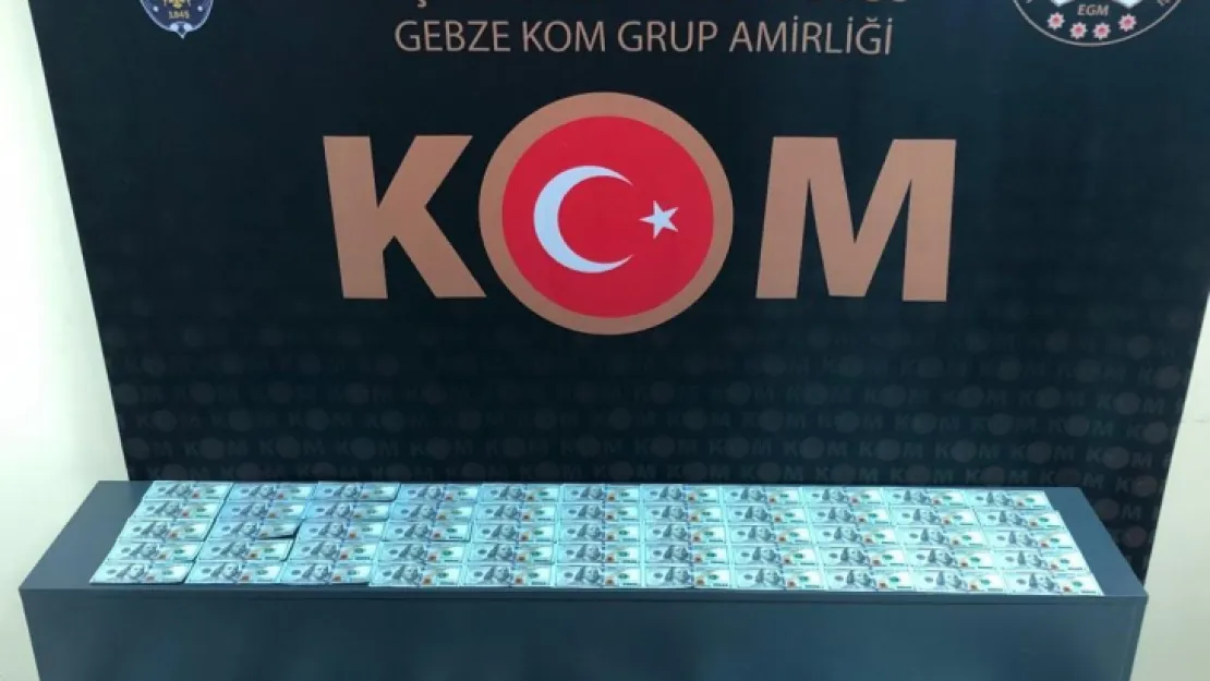 Sahte 10 bin dolarla yakalandı