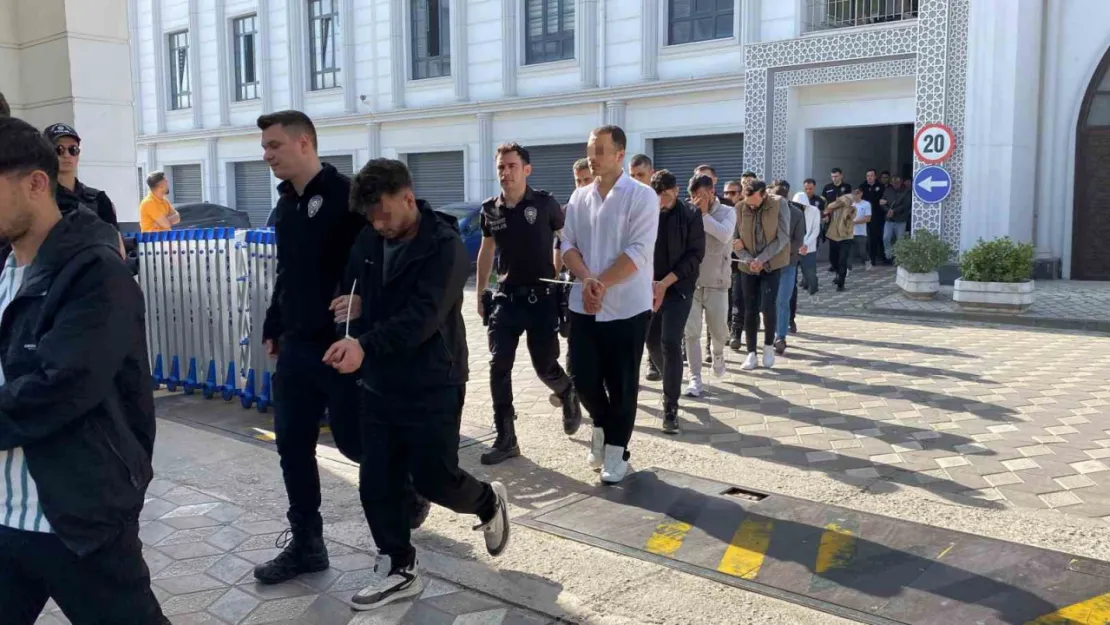 Sahte araç kiralama nedeniyle 52 şüpheli tutuklandı