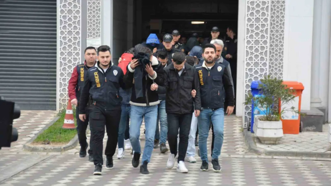 Kocaeli'de 12 şahıs tutuklandı