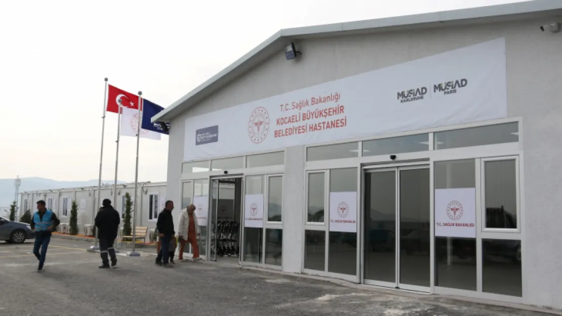 'Sanki yıllardır hizmet veren bir hastane'