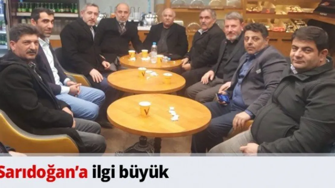 Sarıdoğan'a ilgi büyük