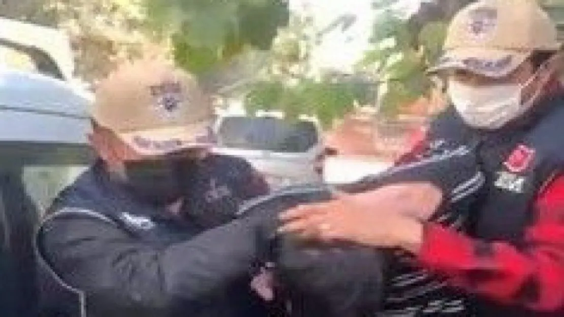 Şehidin mezarına çirkin saldırının zanlısı adliyeye sevk edildi