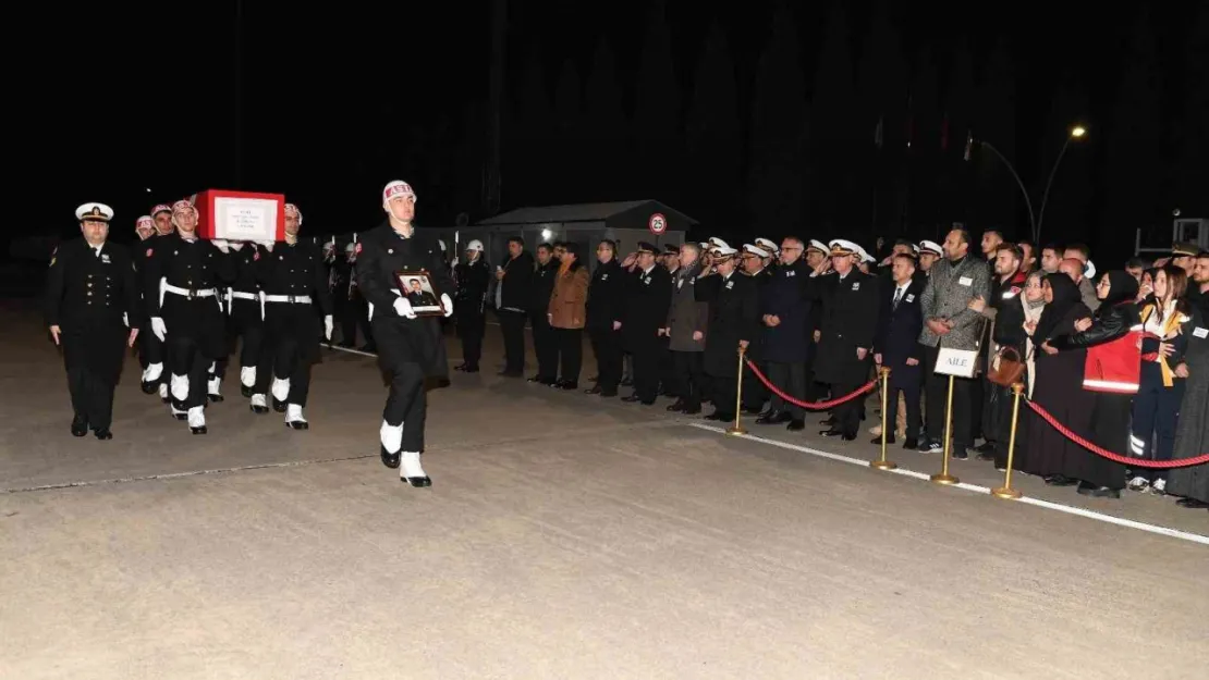 Şehit Mustafa Bazna'nın naaşı Kocaeli'de törenle karşılandı