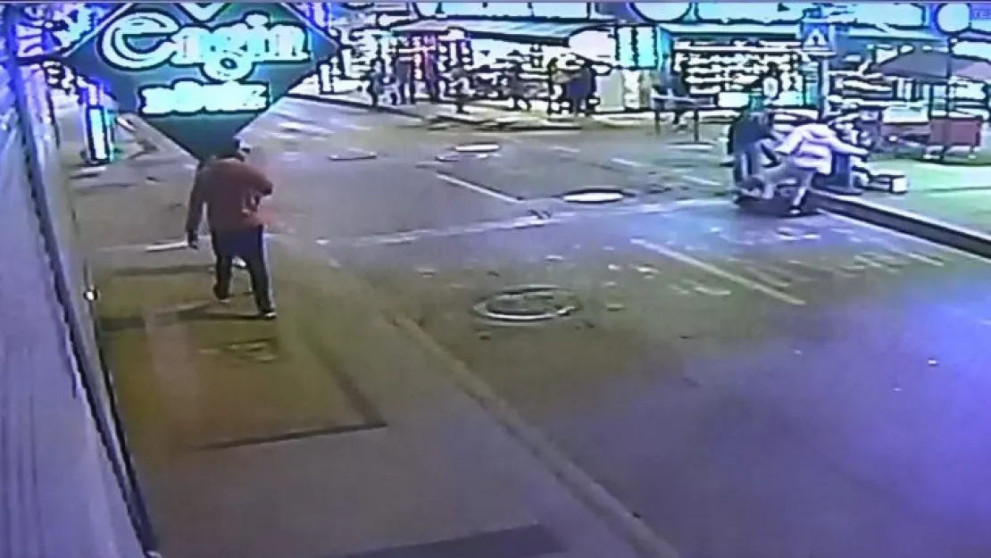 Şehrin göbeğinde böyle dehşet saçtılar
