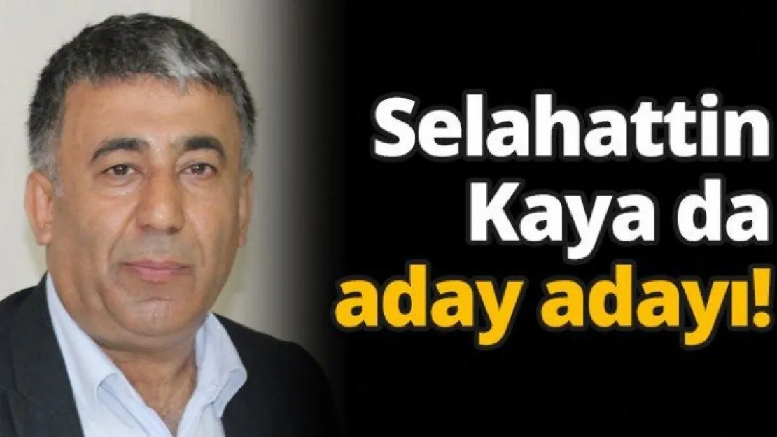Selahattin Kaya da aday adayı!