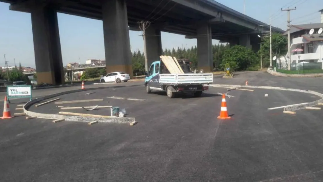 Şirintepe'de kavşak düzenlemesi yapıldı