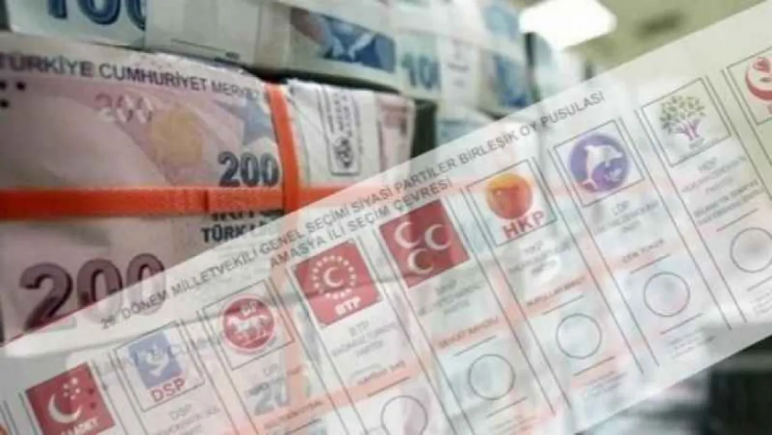 Siyasi partilere bütçeden ayrılan ödenek belli oldu!