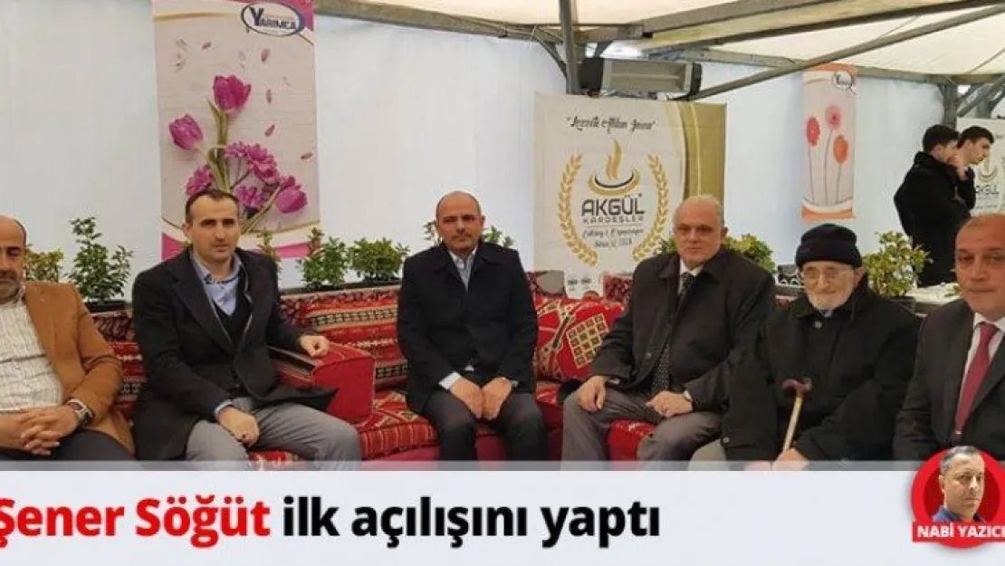 Söğüt ilk açılışını yaptı