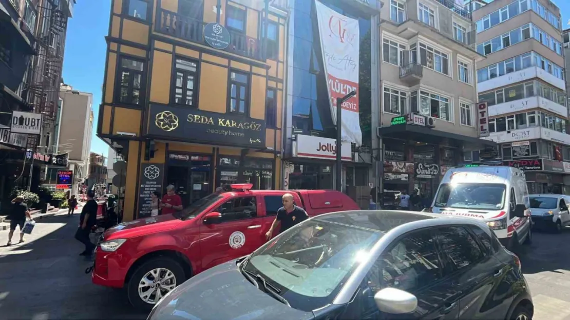 İzmit'teki güzellik merkezinde korkutan yangın