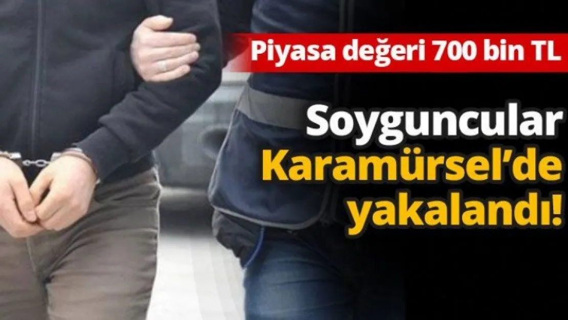 Soyguncular Karamürsel'de yakalandı!