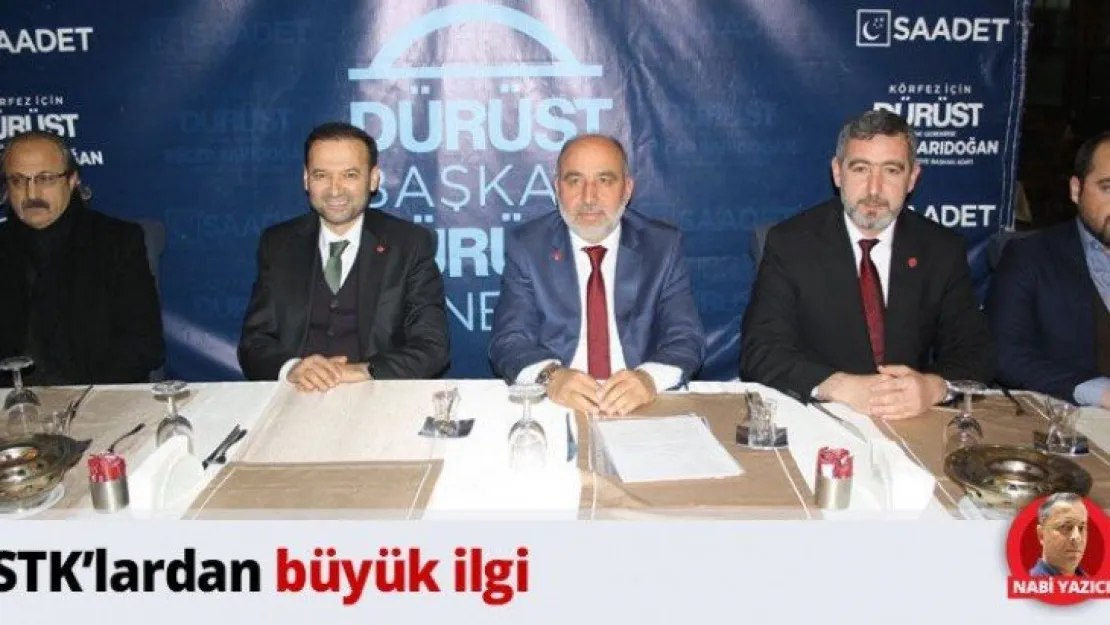 STK'lardan büyük ilgi