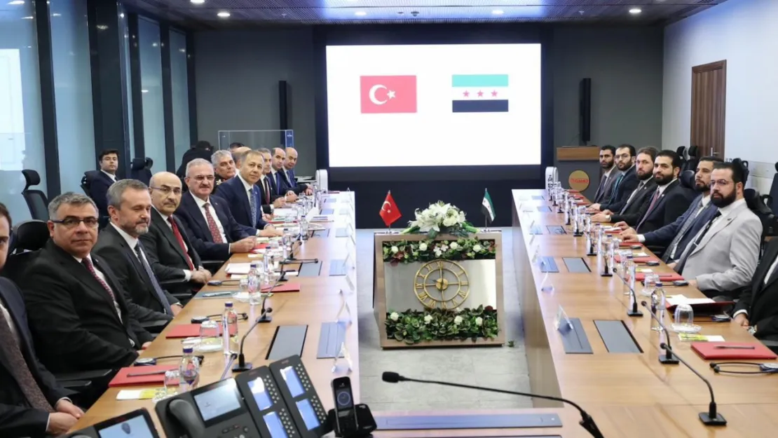 Suriye ile iş birliği görüşmesi