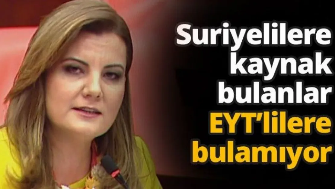 Suriyelilere kaynak bulanlar EYT'lilere bulamıyor