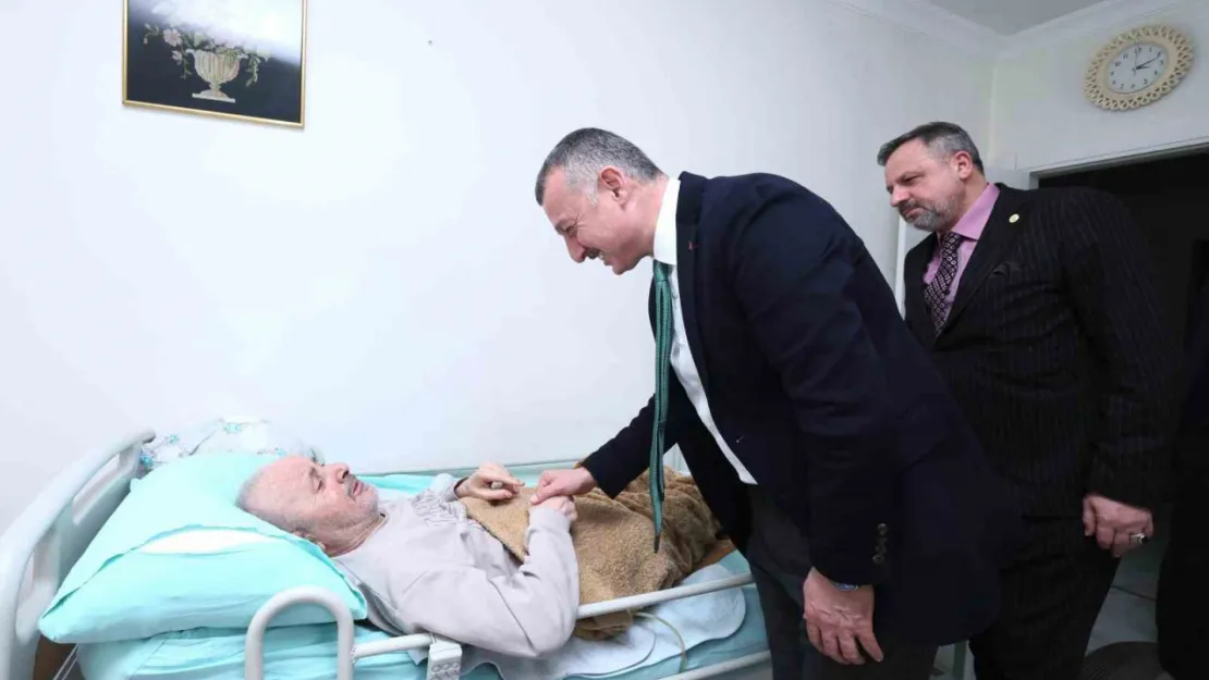 Büyükakın'dan gönüllere dokunan ziyaret