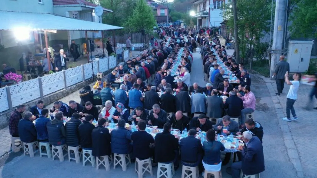 Tahtalı Mahallesi'nde iftar