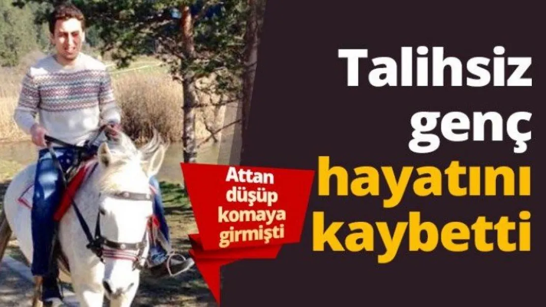 Talihsiz genç hayatını kaybetti