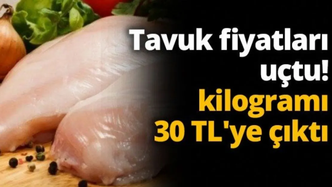 Tavuk fiyatları uçtu!  kilogramı 30 TL'ye çıktı