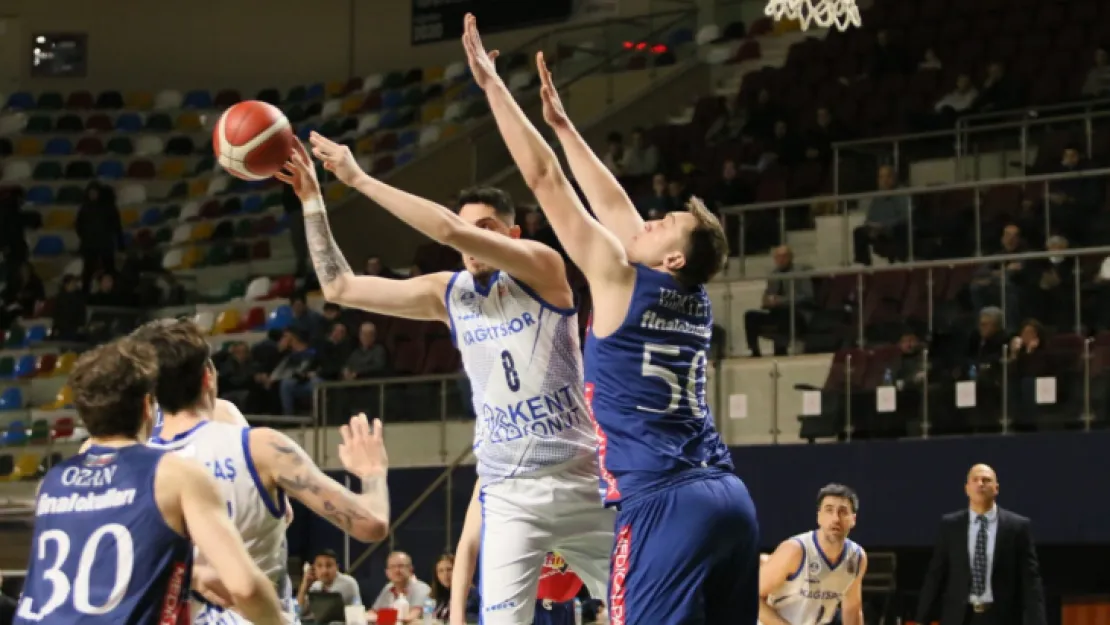 Kocaeli BŞB Kağıtspor evinde mağlup oldu: 48-62