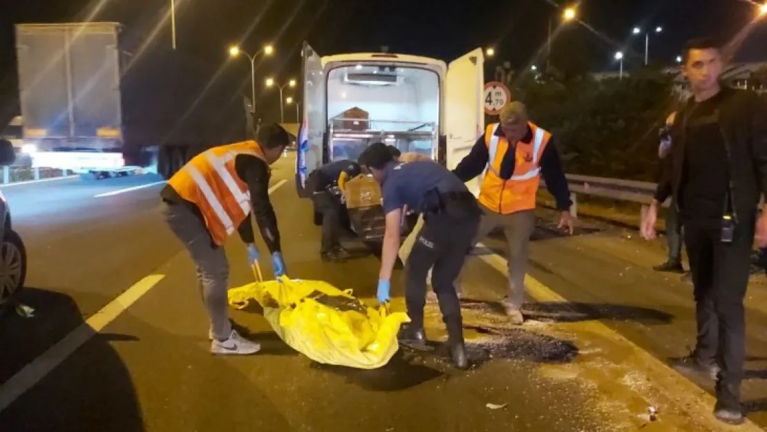 Tırın çarptığı şahıs hayatını kaybetti
