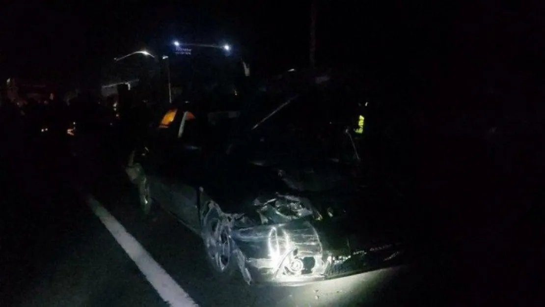 TEM'de 9 araçlı zincirleme trafik kazası: 2 yaralı
