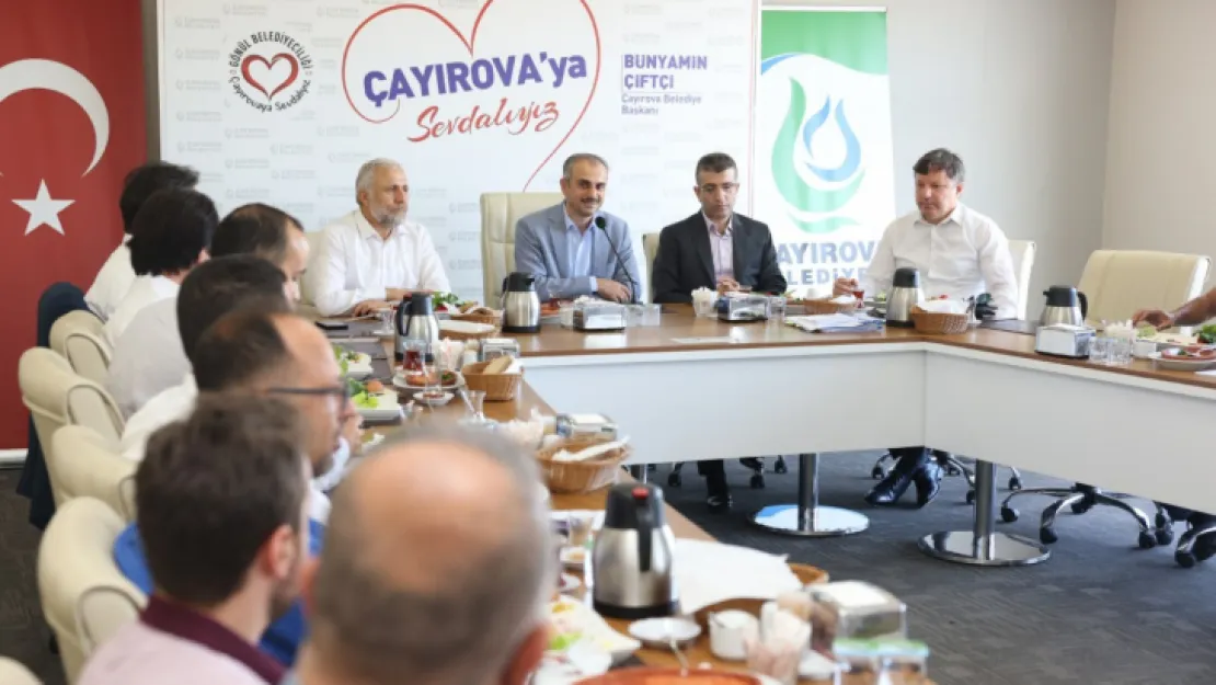 Temmuz ayı imar toplantısı Çayırova'da yapıldı