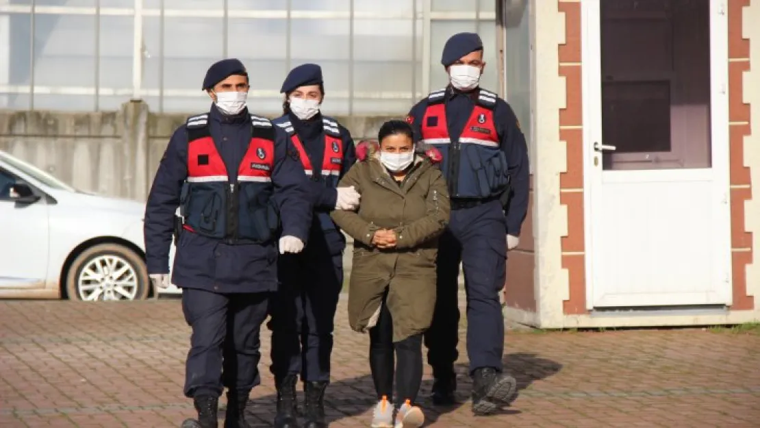 Terörist Kocaeli'de yakalanarak adliyeye sevk edildi