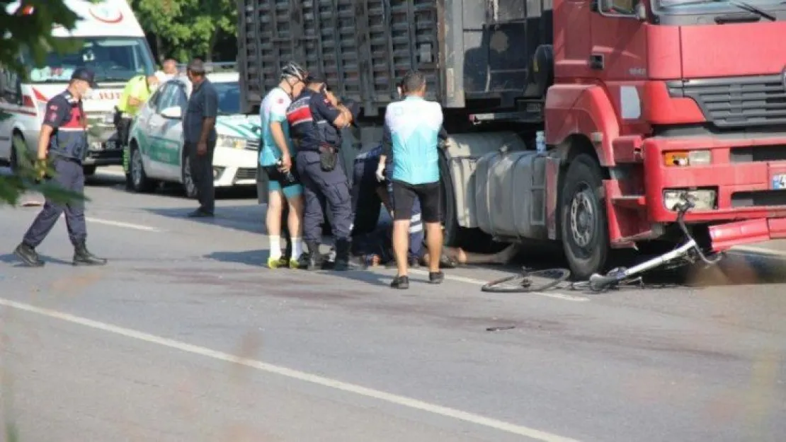 Tırın altında kalan eski kulüp başkanı hayatını kaybetti