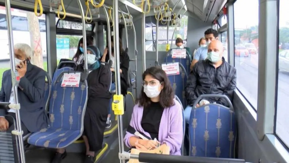 Toplu taşımada maske yasağı kalktı!