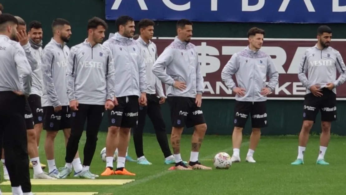 Trabzonspor derbi hazırlıklarını sürdürdü