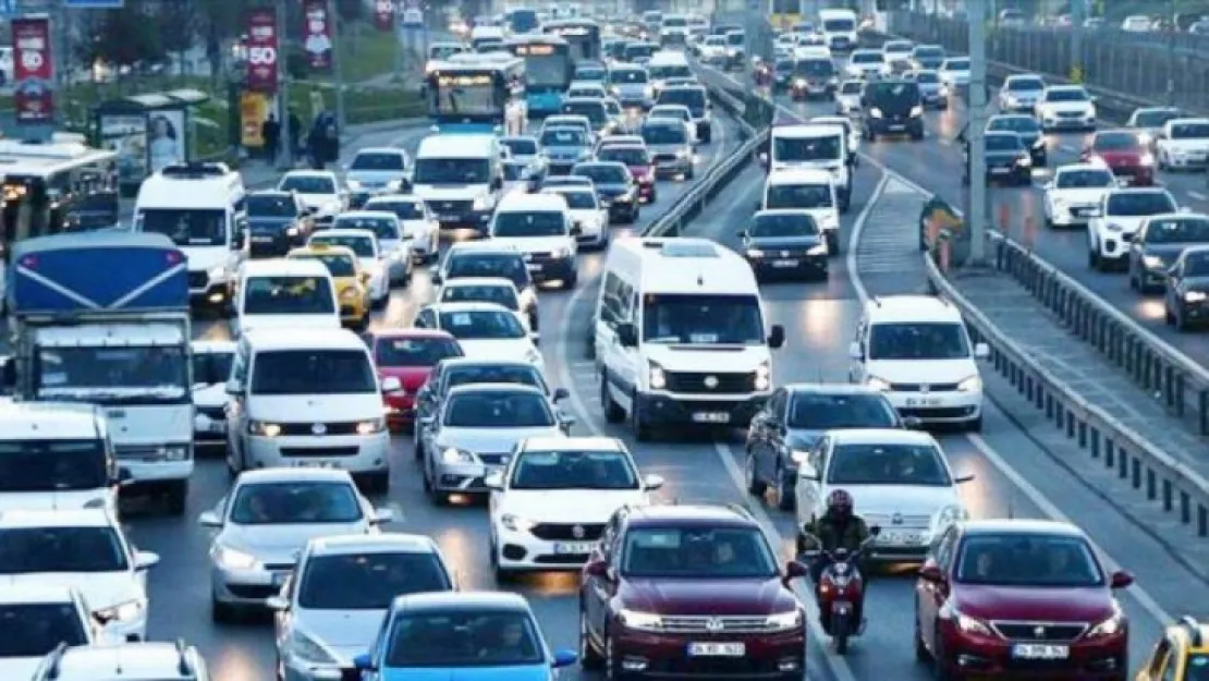 Trafiğe kaydı yapılan taşıt sayısında düşüş!