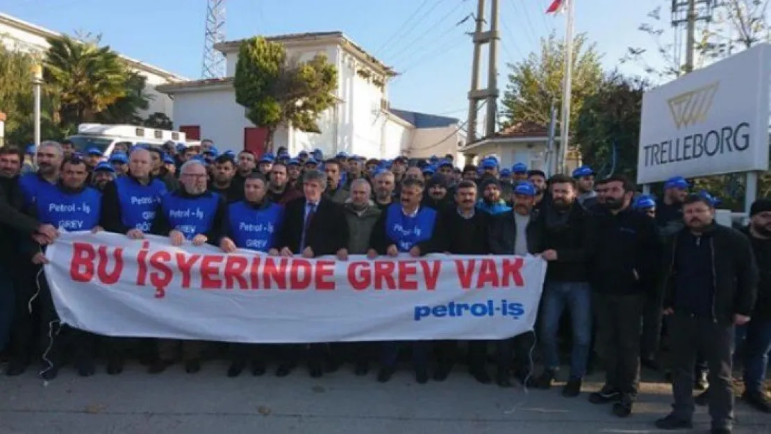 Trelleborg işçileri 44 gündür grevde!