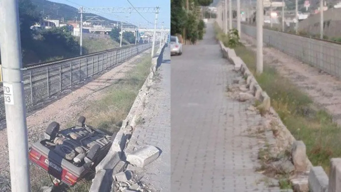 Tren hattındaki kaza için uyarmışlar!