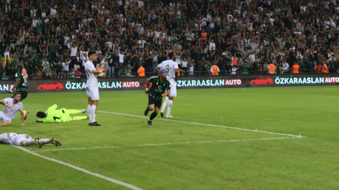 Kocaelispor'a büyük şok 1-2