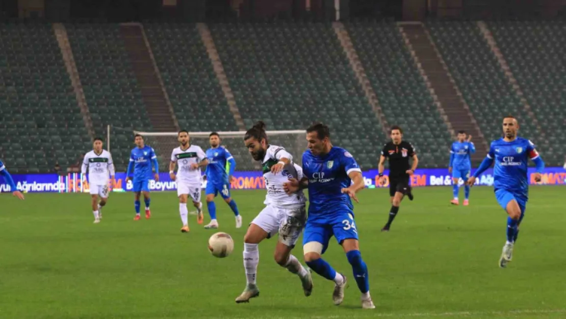 Kocaelispor hakemi geçemedi: 1-1