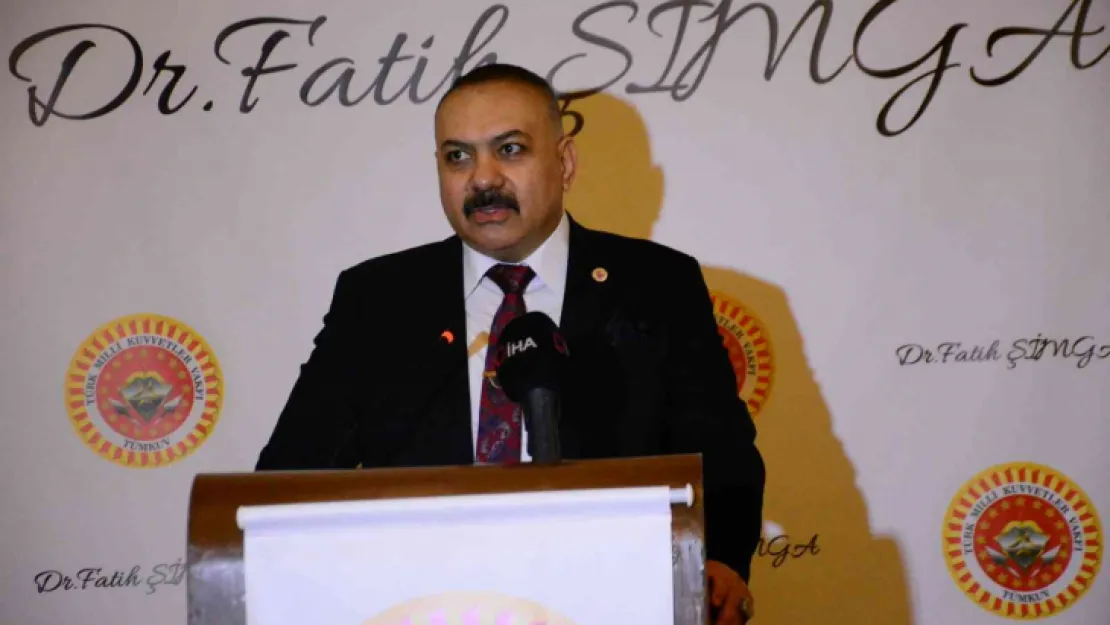 Fatih Şimga: Türk ekmeksiz, elbisesiz, evsiz kalır ama vatansız kalmaz